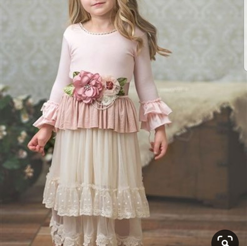 Frilly frocks dress with sash